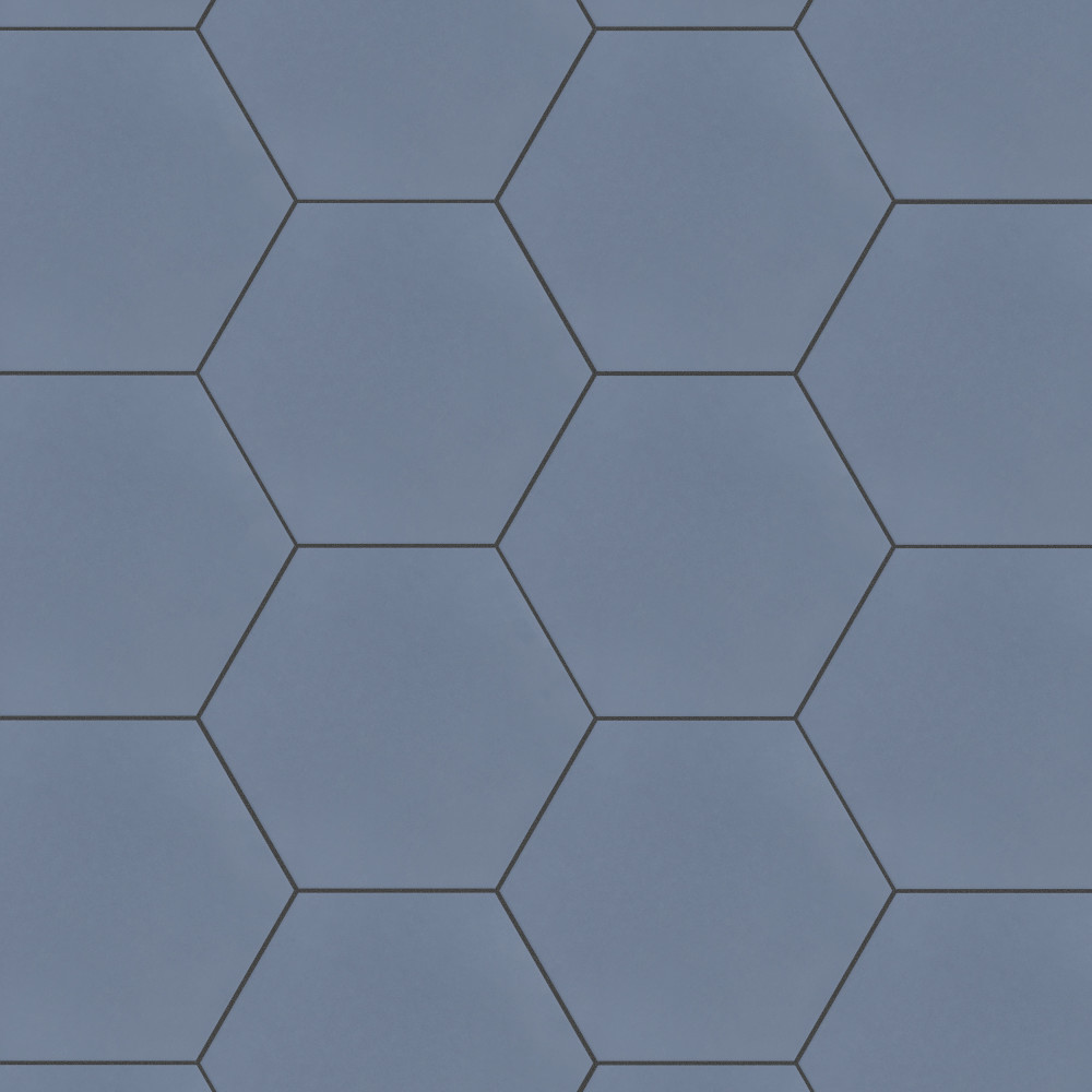 Textile Basic Hex Ducados 8-5/8 in. x 9-7/8 in. Porcelain Floor and Wall Tile