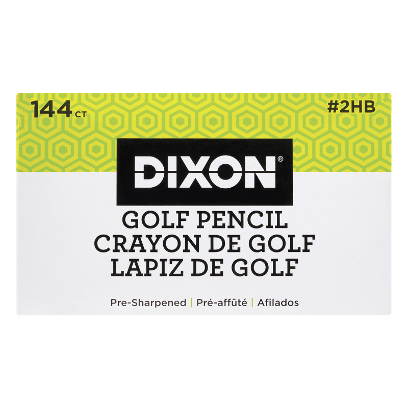 Golf+Pencil%2C+3-1%2F2%26quot%3B+L%2CNo.+2+Core%2CPre-sharpened%2C144%2FBX%2CYellow