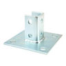 10 Hole Single Channel Tall Clevis - Square