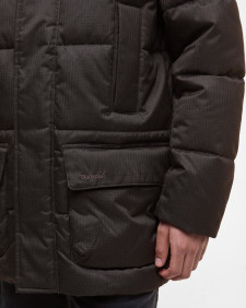 Winter Beaufort Puffer Jacket Dark Oak
