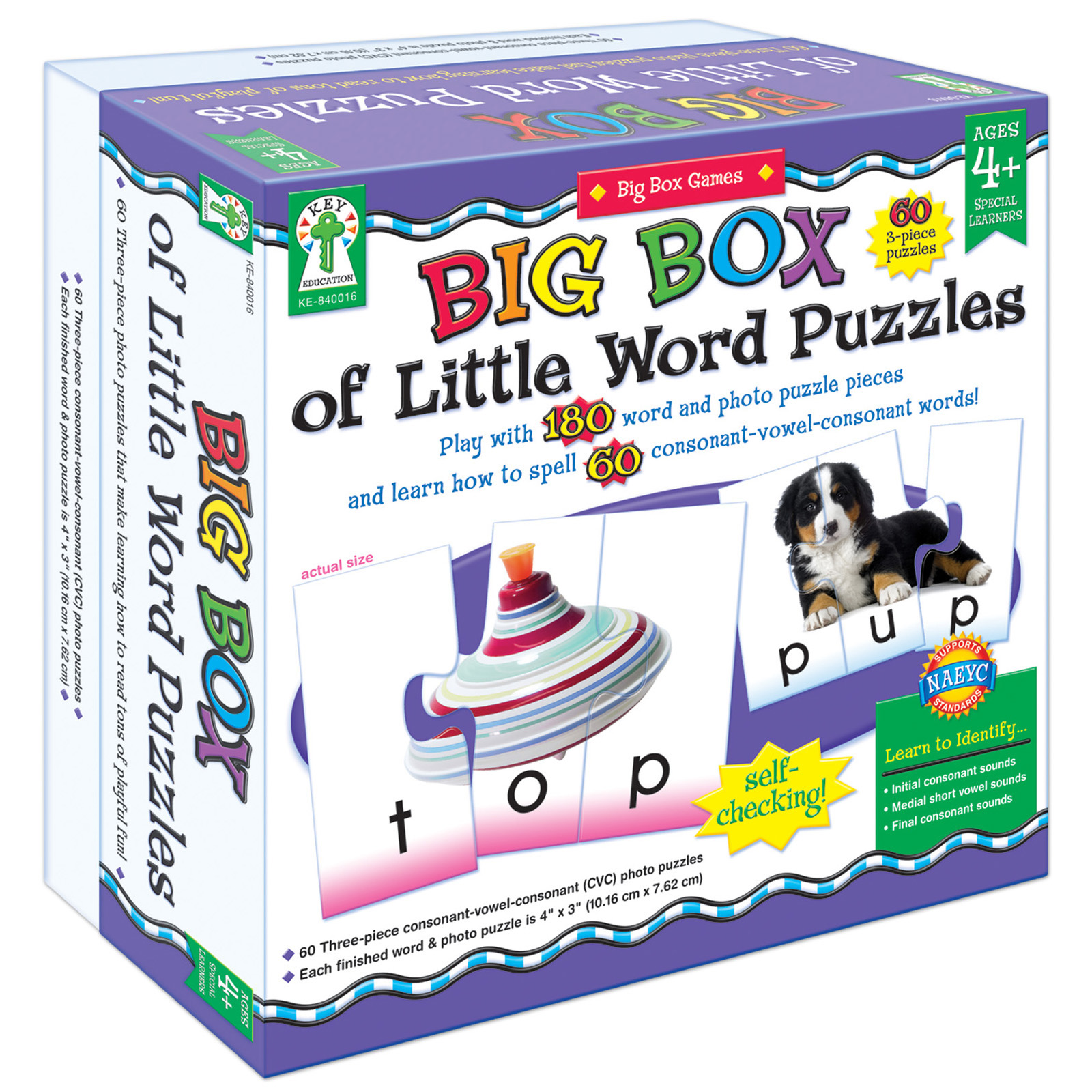 Key Education Publishing Big Box of Little Word Puzzles
