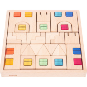 Wooden Building Gem Blocks