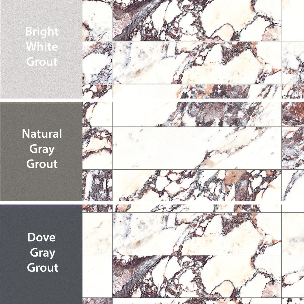 Touche Rubis 2-7/8 in. x 11-3/4 in. Porcelain Floor and Wall Tile