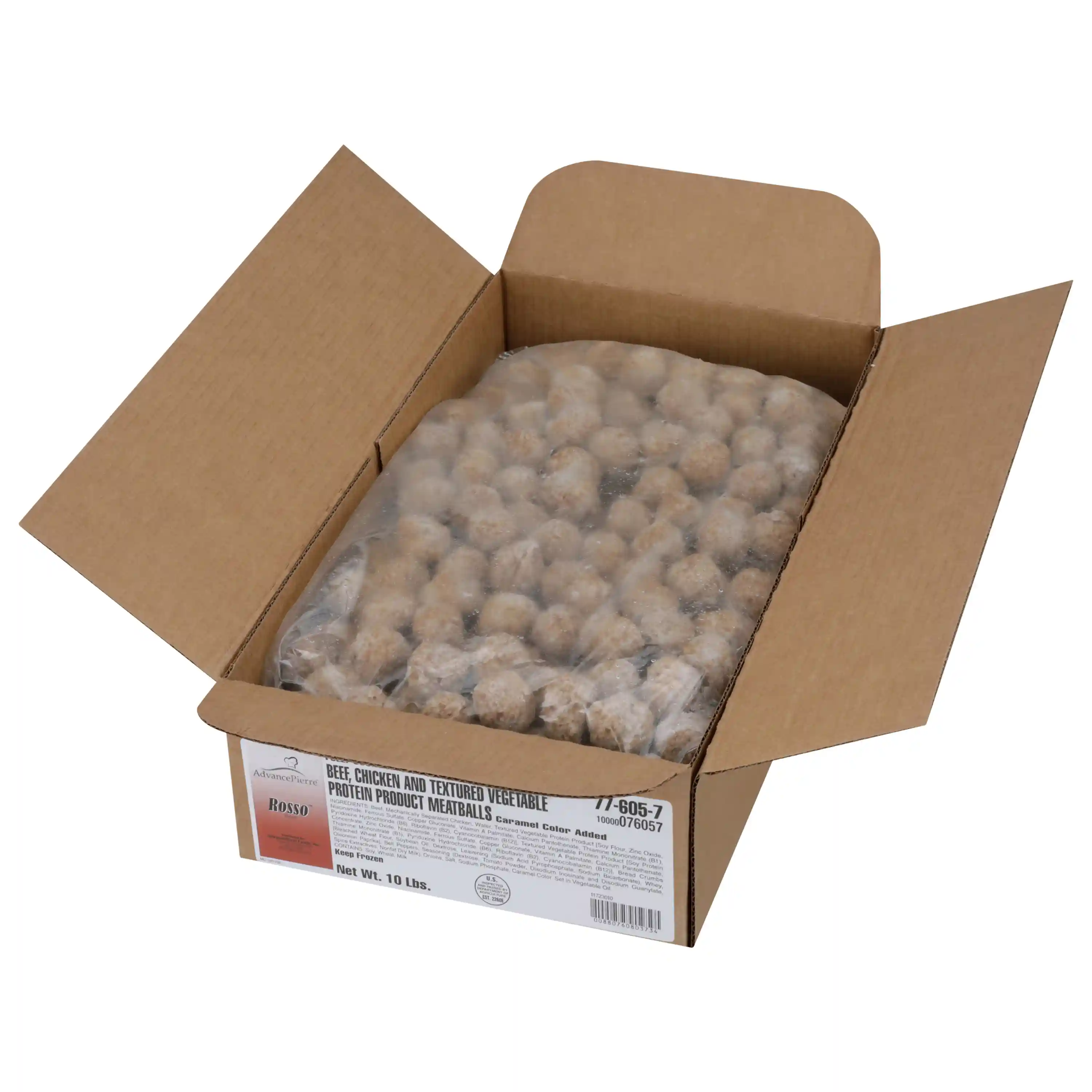 AdvancePierre™ Fully Cooked Beef and Chicken Meatballs, 0.5 oz_image_4
