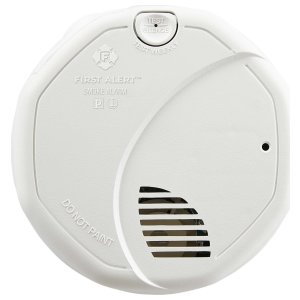 Photo/Ion Smoke Alarm w/Battery, 120v