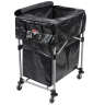 Rubbermaid Commercial, Executive Series, Executive Series™, Small Cover for 4 Bushel Collapsible X Cart, Black