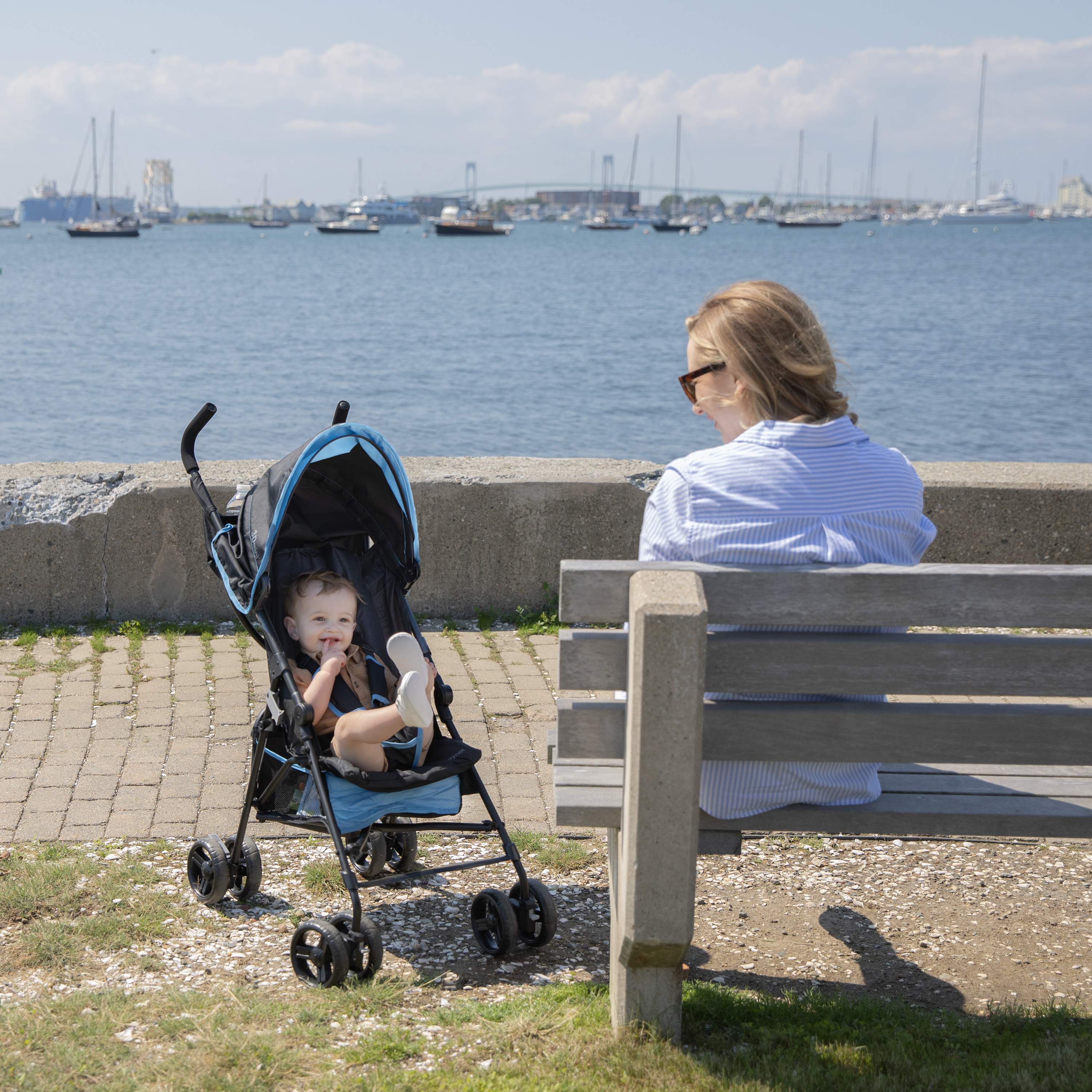 Ingenuity 3Dmini Convenience Stroller - Blue - Bild 13 von 14