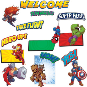 Marvel&trade; Super Hero Adventure - Welcome Bulletin Board Sets