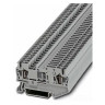 Disconnect Terminal Block Spring-Cage Connection 400V 20A 28-12 AWG 5.2mm W Gray