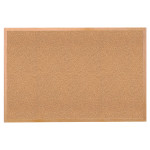 Ghent&reg; Natural Cork Bulletin Board with Wood Frame, 2'H x 3'W GH-14231