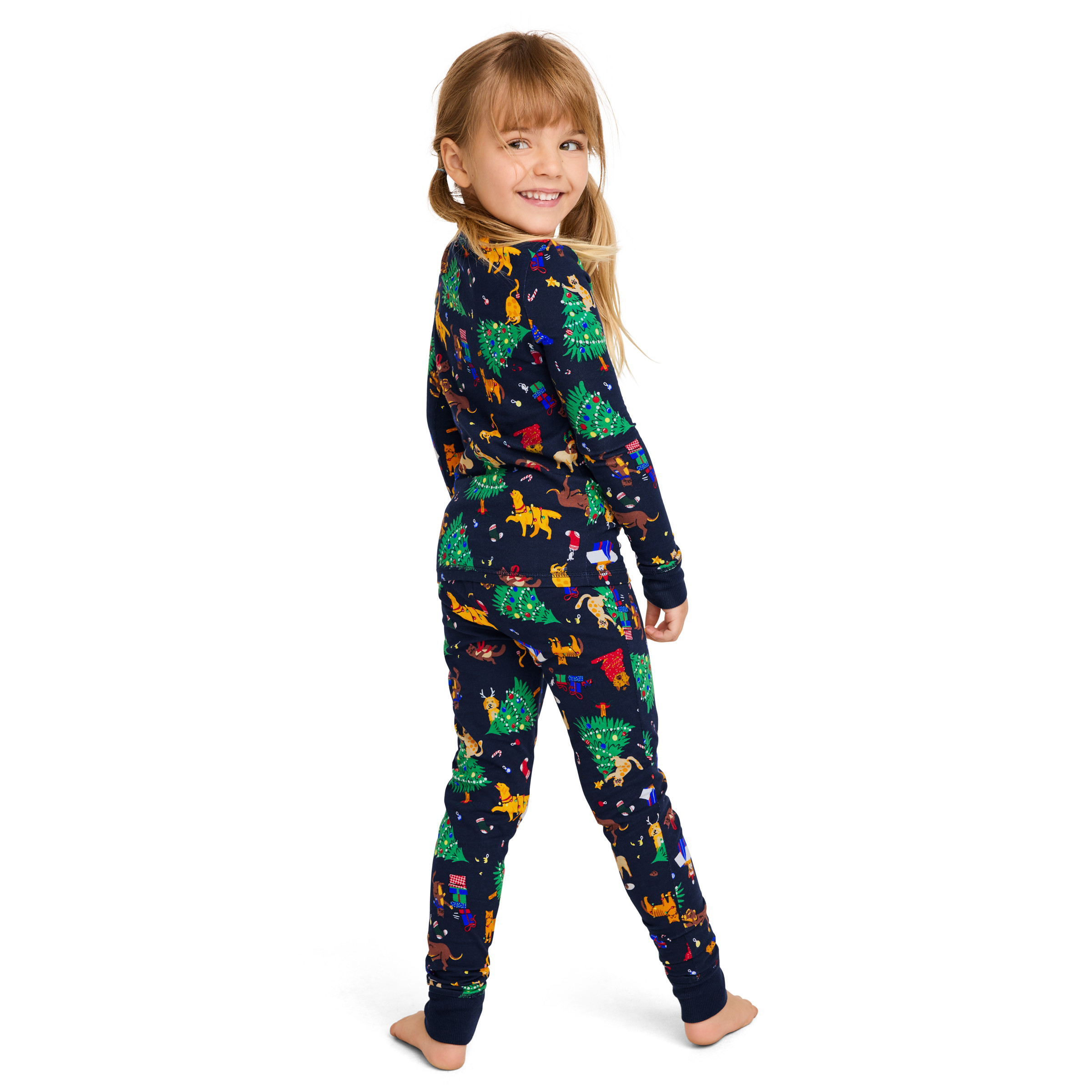 Jockey Unisex Kids' Fam Jams Long Sleeve Top and Jogger Set - Picture 7 of 12