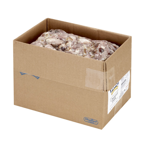 AUSTIN BLUES(r) All Natural Chopped Pork, 2/5lb. . C1RM - Front Right Open Case (Hi Res)