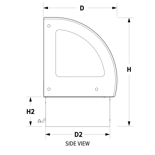 Engineering side view