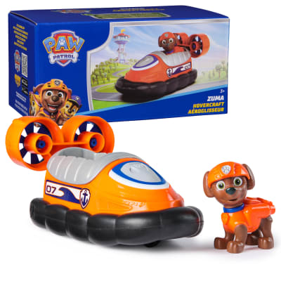 PAW Patrol, Zuma’s Hovercraft, Toy Vehicle with Collectible Action Figure, Sustainably Minded Kids Toys for Boys & Girls Ages 3 and Up