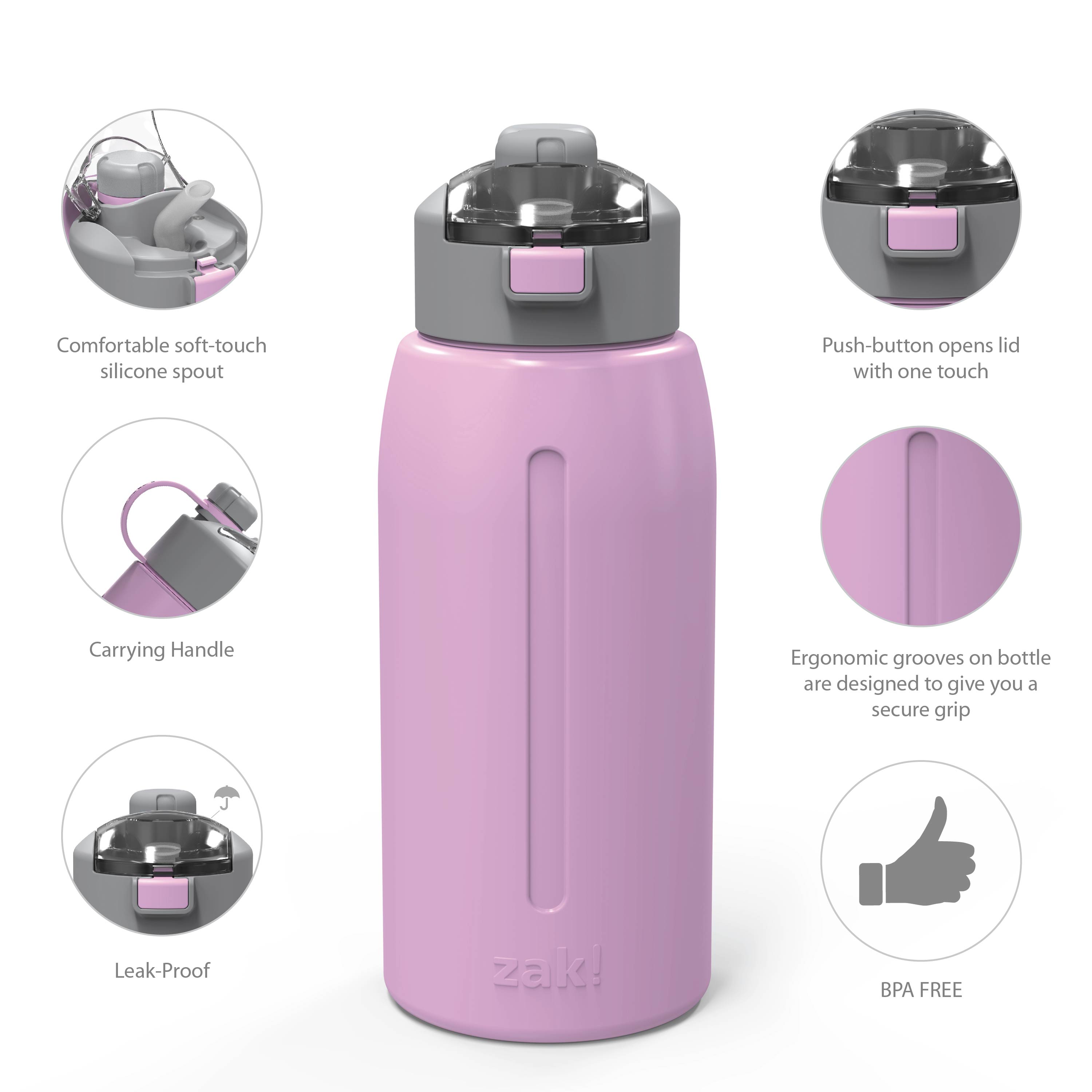 Genesis 32 ounce Vacuum Insulated Stainless Steel Tumbler, Lilac slideshow image 9 Genesis 32 ounce Vacuum Insulated Stainless Steel Tumbler, Lilac slideshow image 9