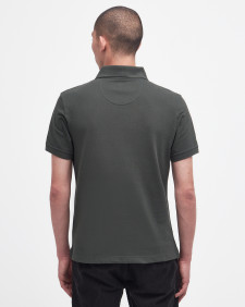 Tartan Pique Polo Shirt Forest Green