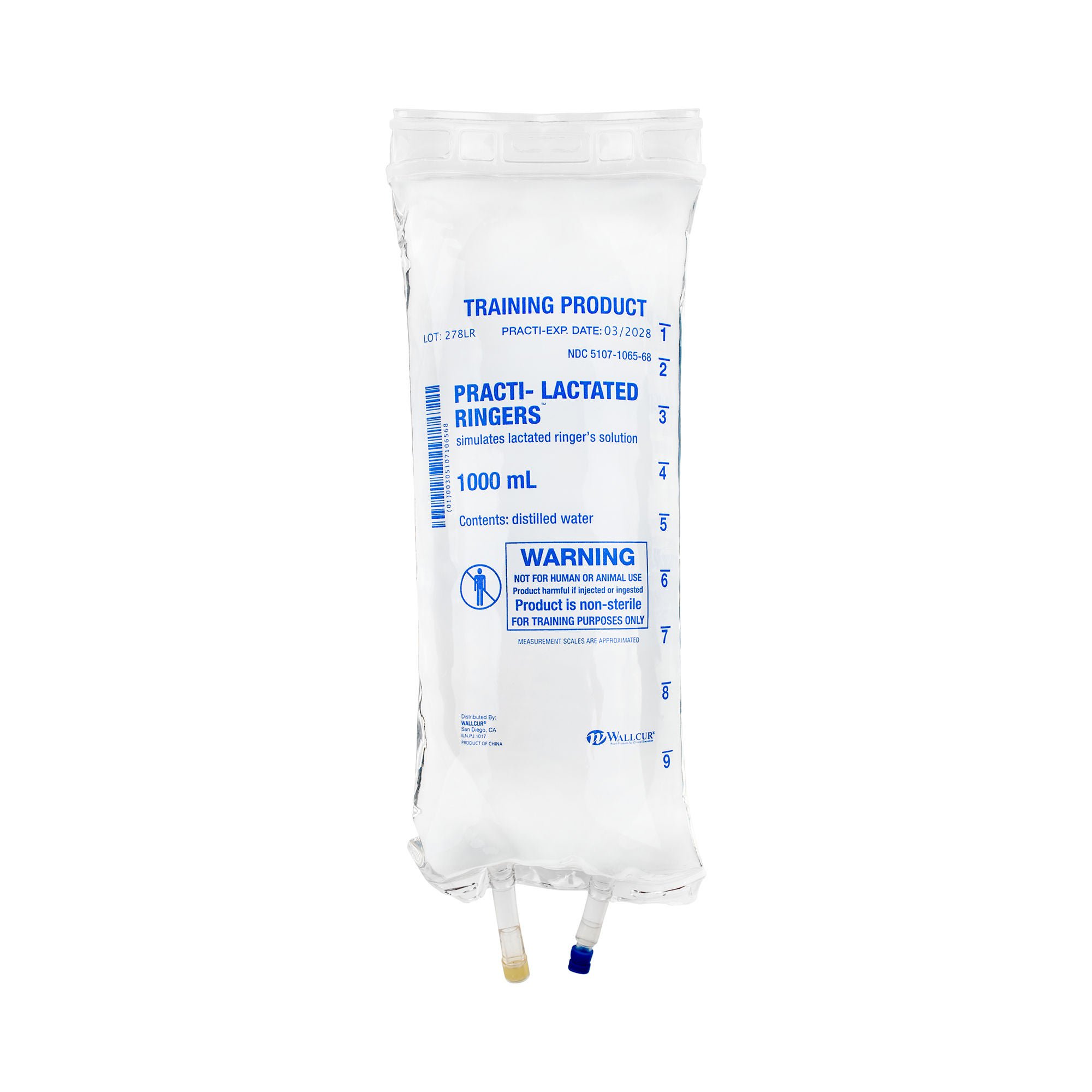 Wallcur PRACTI-1000ML IV LACTATD DS
