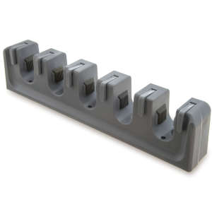 Carlisle, Roll 'N Grip™ 16.5" Roll ’N Grip Plus Broom & Brush Holder 16.5", Gray