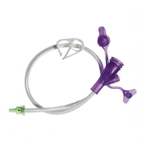Applied Medical Technology Inc CONNECTOR, ENFIT DUAL STRT PURP W/Y-PORT ADPTR 2" (10/BX)