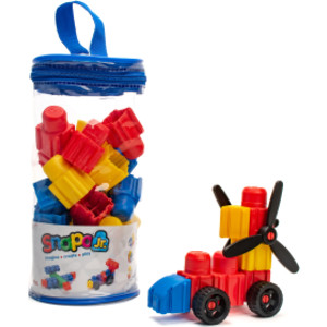 Building Blocks, Junior Builder's Kit, 40 Pieces