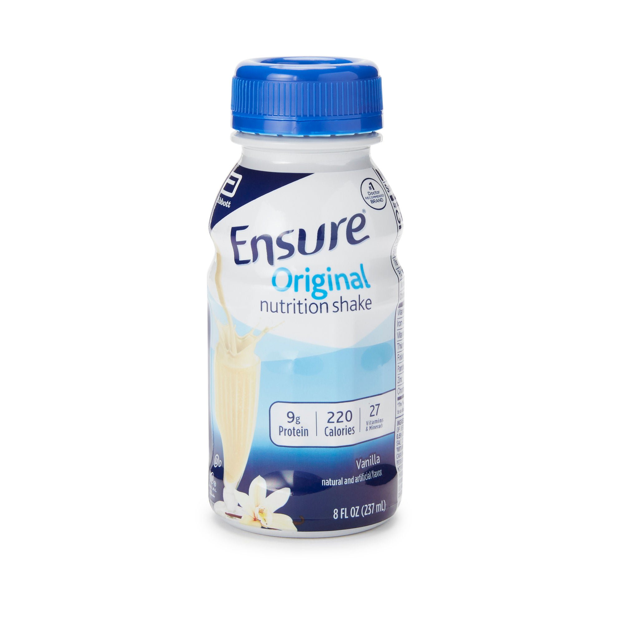 Ensure® Original Nutrition Shake, Vanilla, 8-ounce bottle
