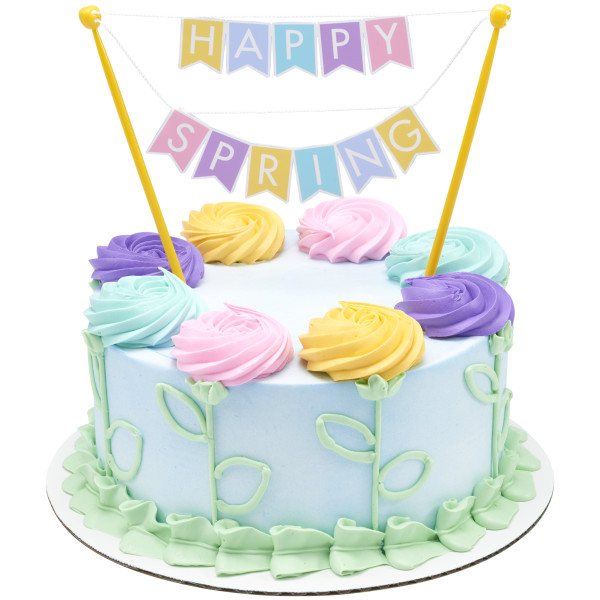 Happy Spring Banner Layon