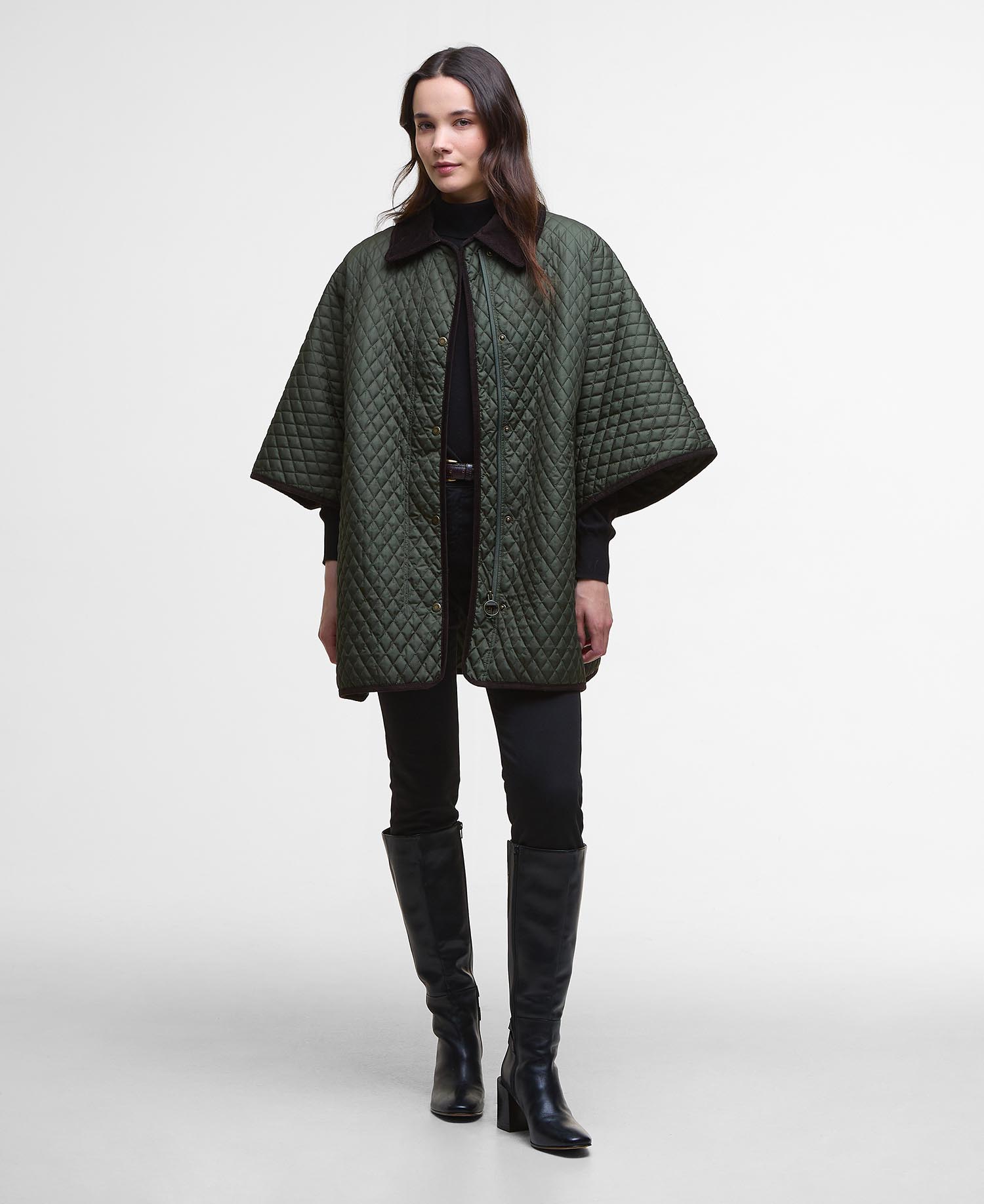 Oakham Quilted Cape image number 0