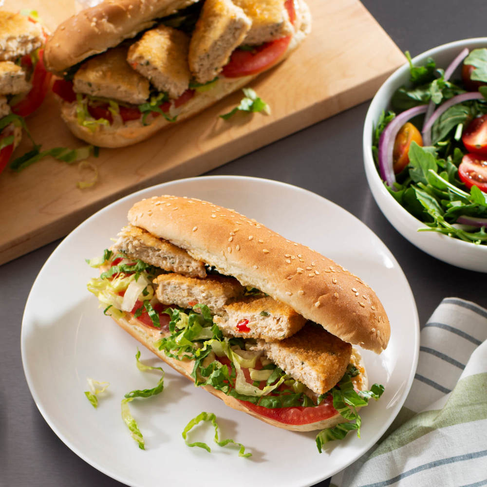 Gardein Crabless Cake 11 lb. Conagra Foodservice