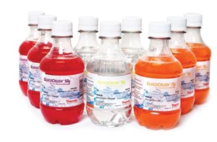Glucose Tolerance Beverage GlucoCrush™ Fruit Punch 100 Gram Pregnant Women 10 oz. per Bottle