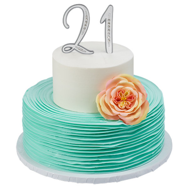 Stacked 2-Tier Round 6" & 10" Cake Structure Set