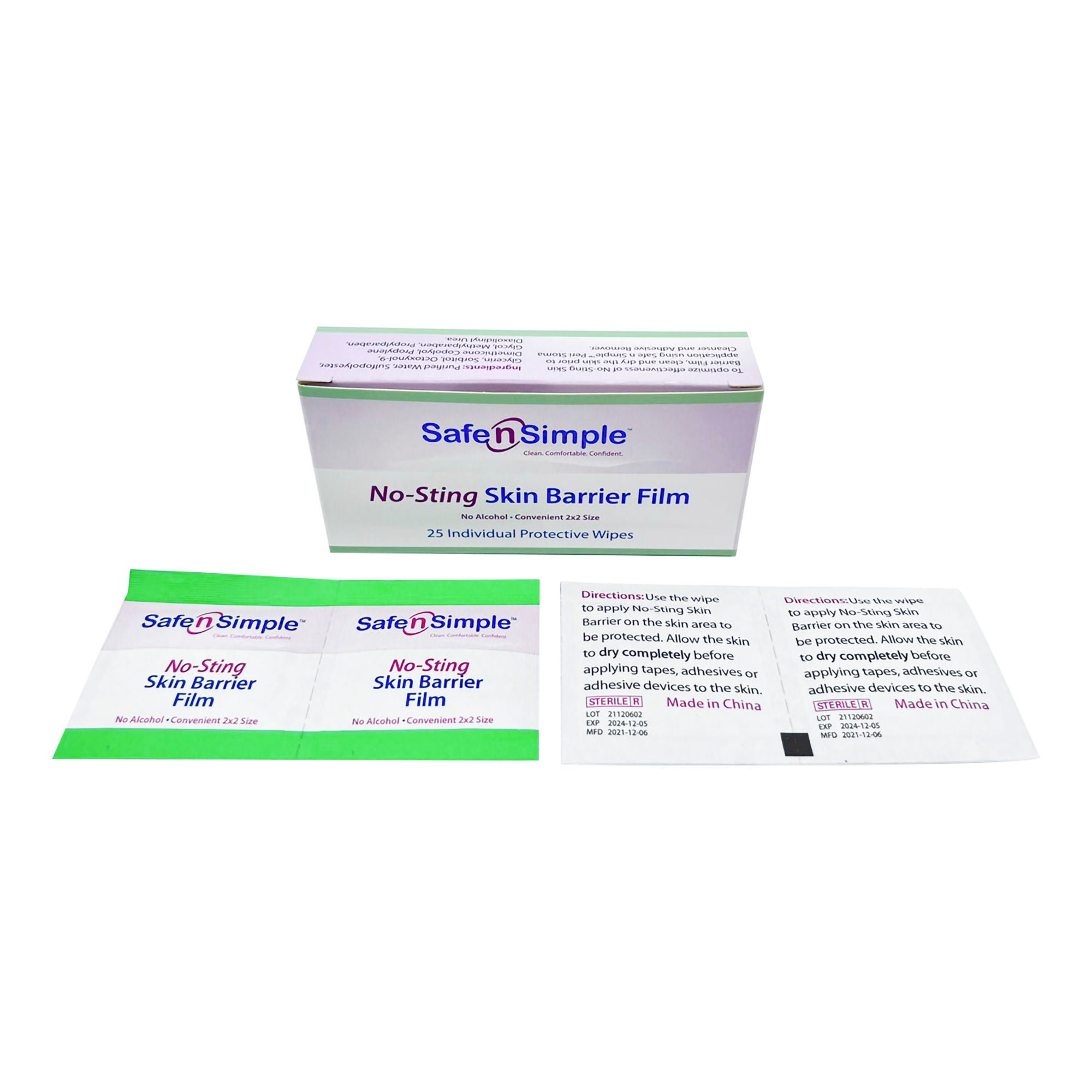Safe n Simple™ Barrier Wipe