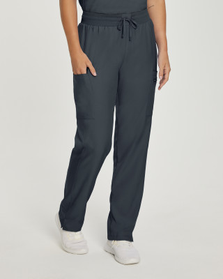 Landau Forward LB400 Women&#8216;s 7 Pocket Moisture Wicking Cargo Medical Scrub Pants-Landau