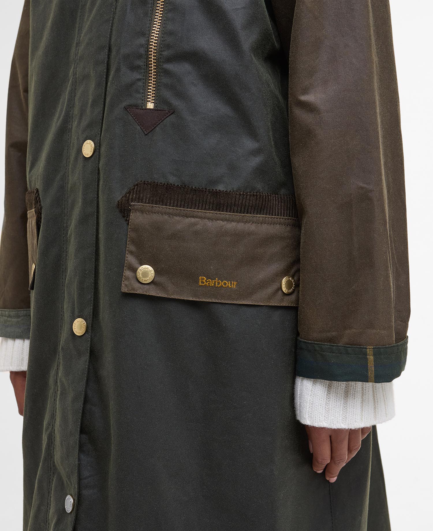 Evette Waxed Car Coat image number 6