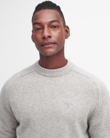 Grangetown Crew Neck Jumper Light Grey