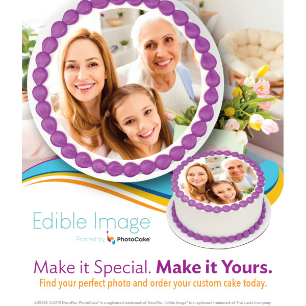 On-Pack Sticker PhotoCake® Merchandising