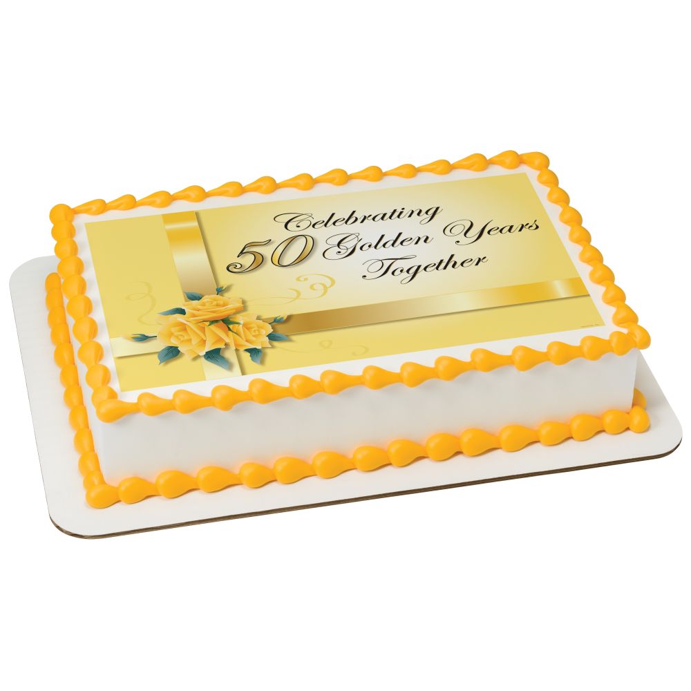 Image Cake 50th Anniversary