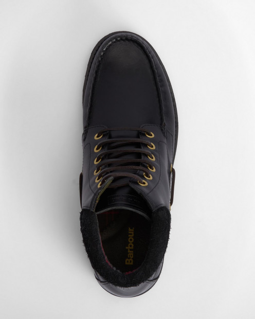 Tiller Moccasin Boots Black