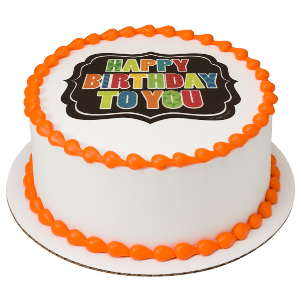 Eclectic Birthday Variety Edible Image®