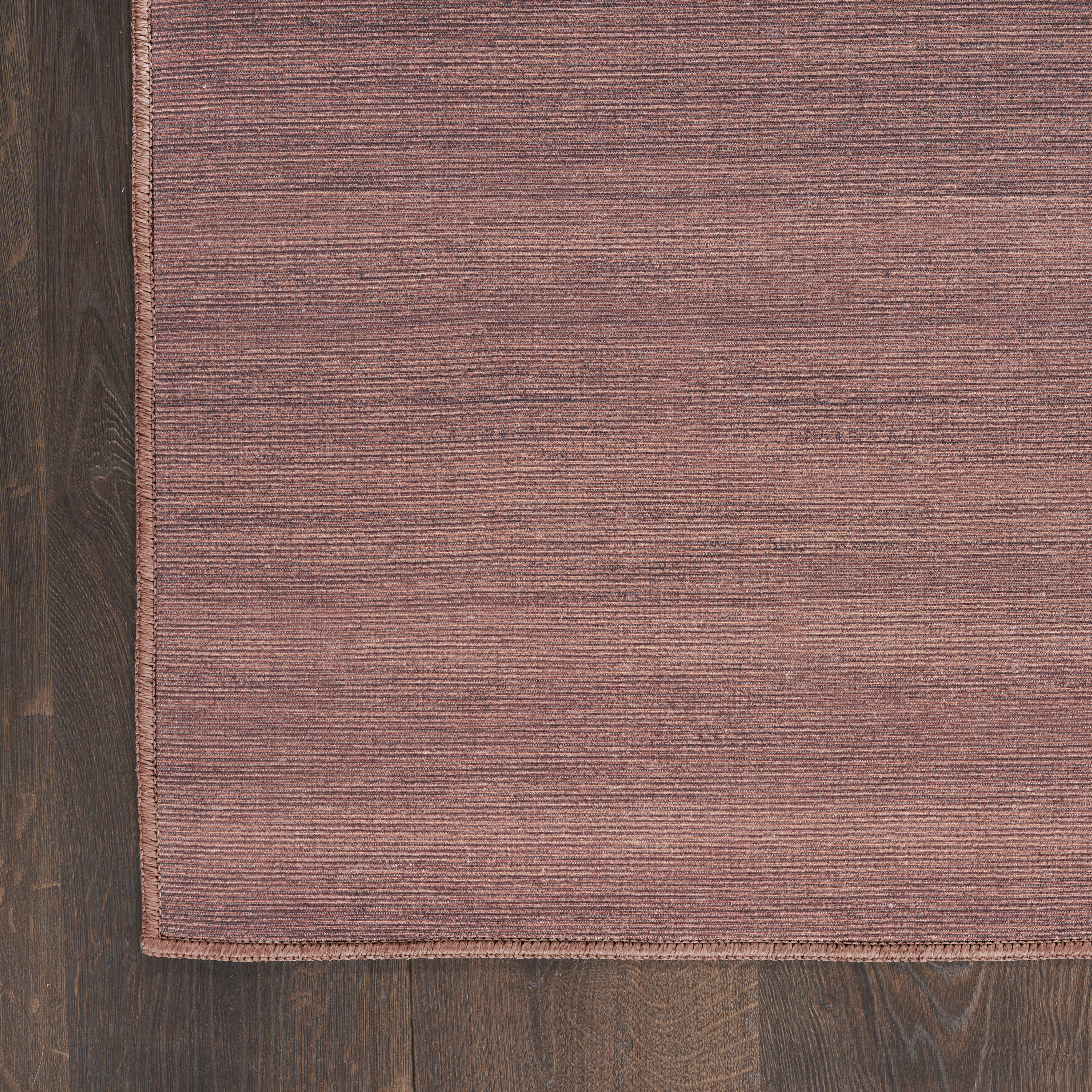 Nourison Washable Essentials 6' x 9' Mocha Modern Indoor Rug
