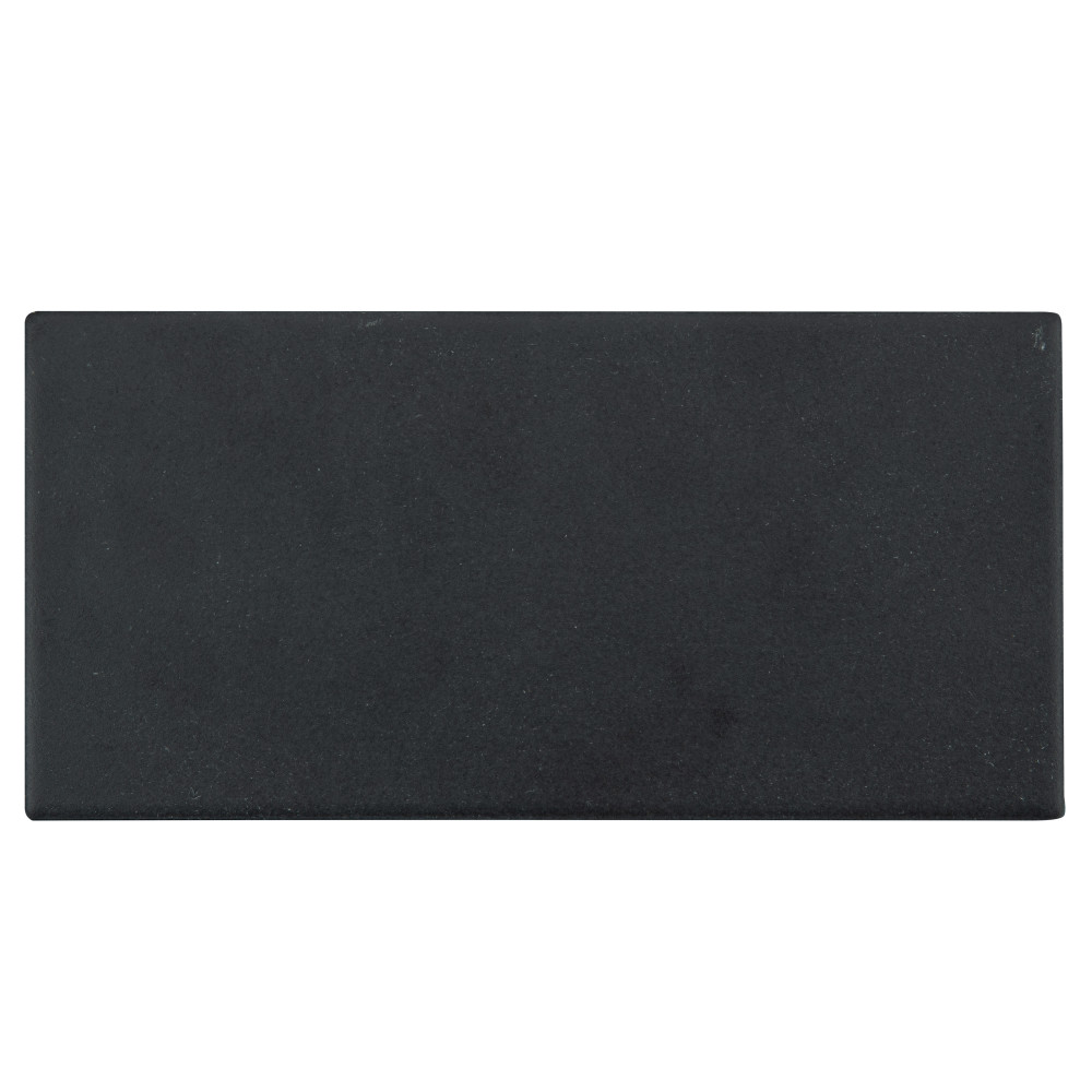 Piscina Matte Black with BioTech 9-5/8 in. x 19-1/2 in. Porcelain Floor and Wall Tile