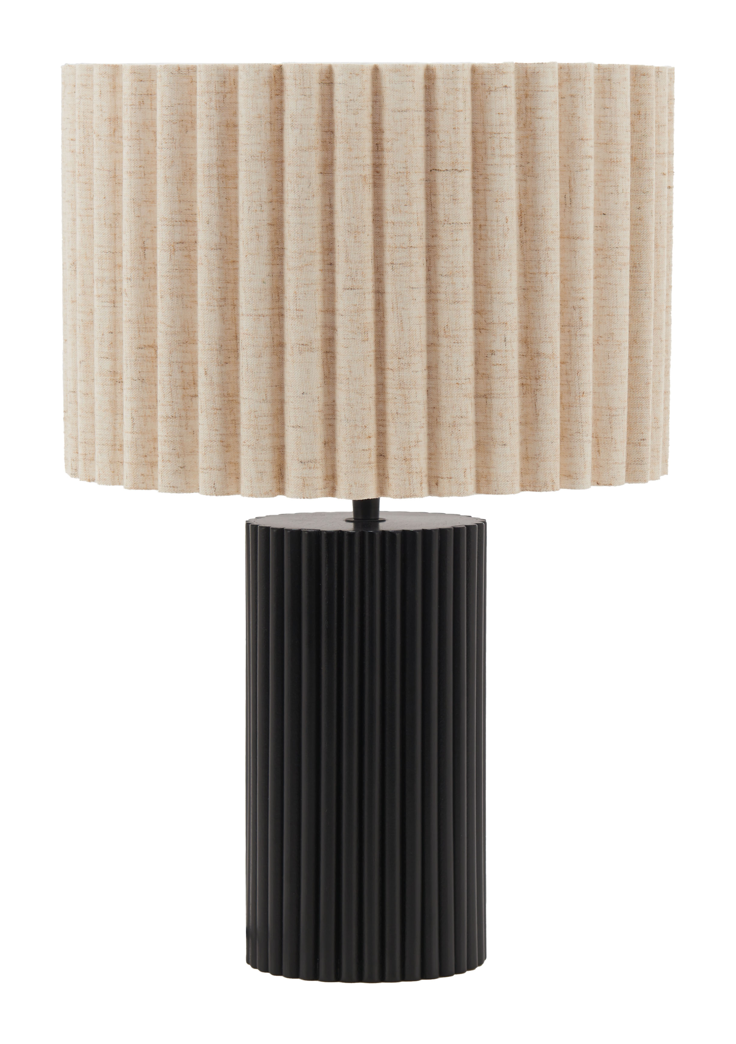 Aurora Table Lamp Beige & Black product image