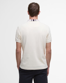 Trematon Short-Sleeved Polo Shirt Antique White