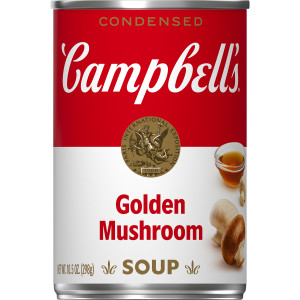 Campbell’s® Condensed Golden Mushroom Soup, 10.5 oz Can (12 Pack)