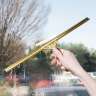 Unger, GoldenClip, 18", Brass Squeegee Channel