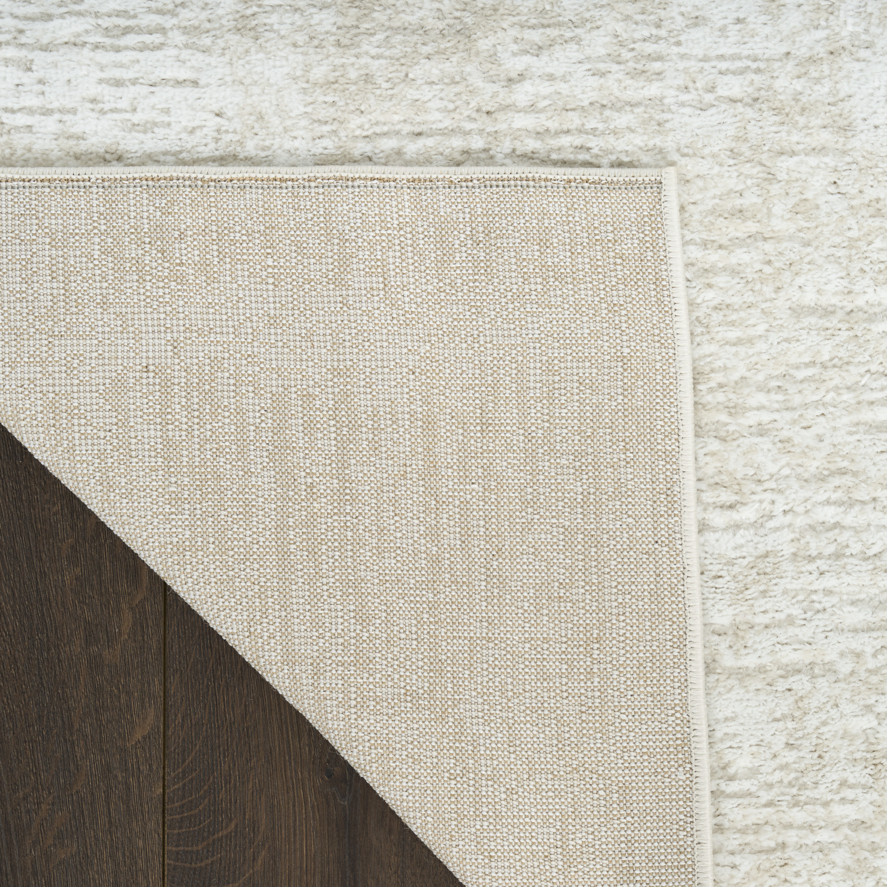 Nourison Dekor 2' x 4' Beige Modern Indoor Rug