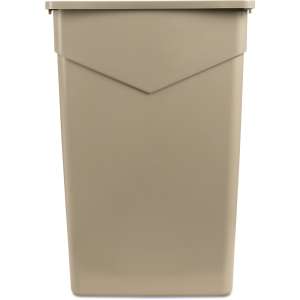 Carlisle, TrimLine, 23 gal, LLDPE, Beige, Rectangle, Receptacle