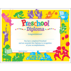 Classic Preschool Diploma , 30 ct