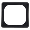 Sixth-size high-temperature silicone pan band in black