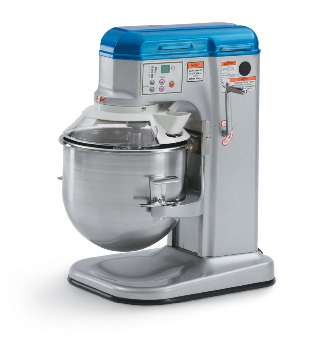 10-quart 110- to 120-volt countertop mixer with safety guard