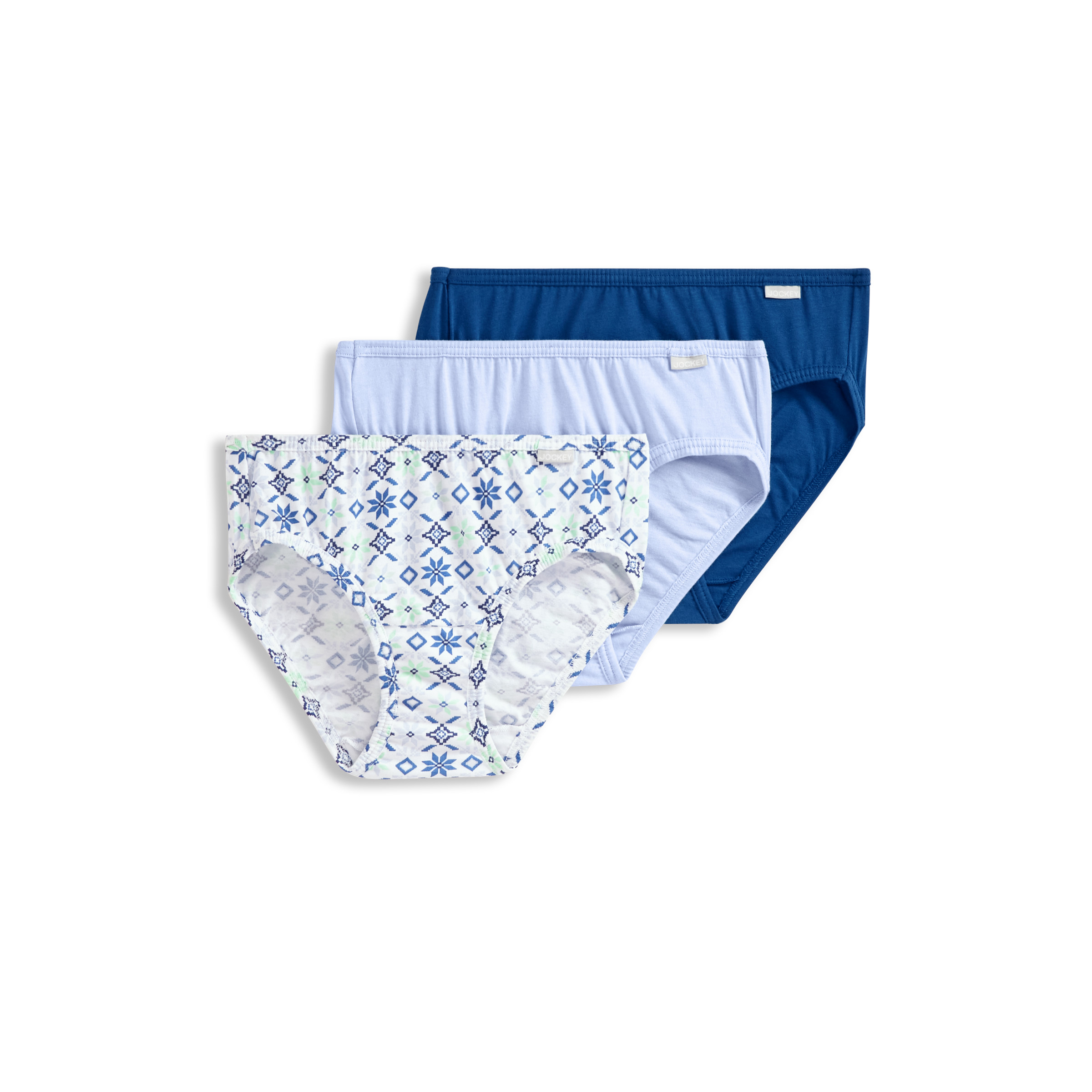 Jockey Women's Plus Size Elance Bikini - 3 Pack - Picture 18 of 30